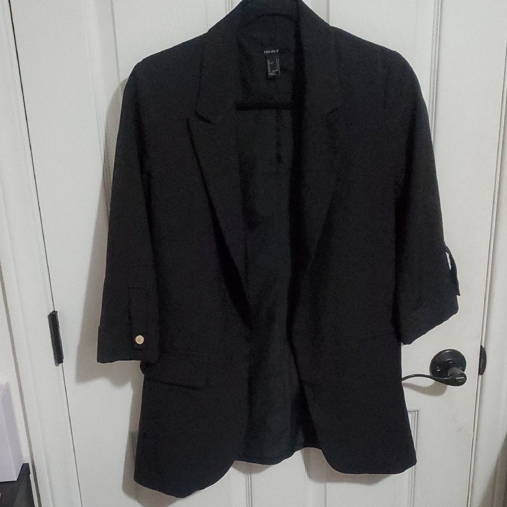 Forever 21 Black Blazer